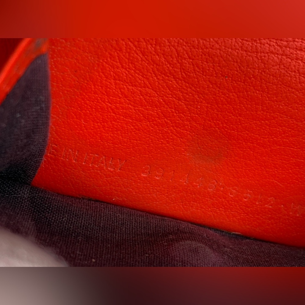 Balenciaga Red Papier Mini Wallet - Picture 4 of 15